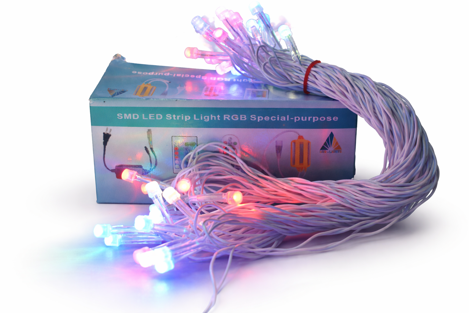 RGB LED String Lights – Multi-Color Decorative Fairy Lights for Home, Festival & Party Decor