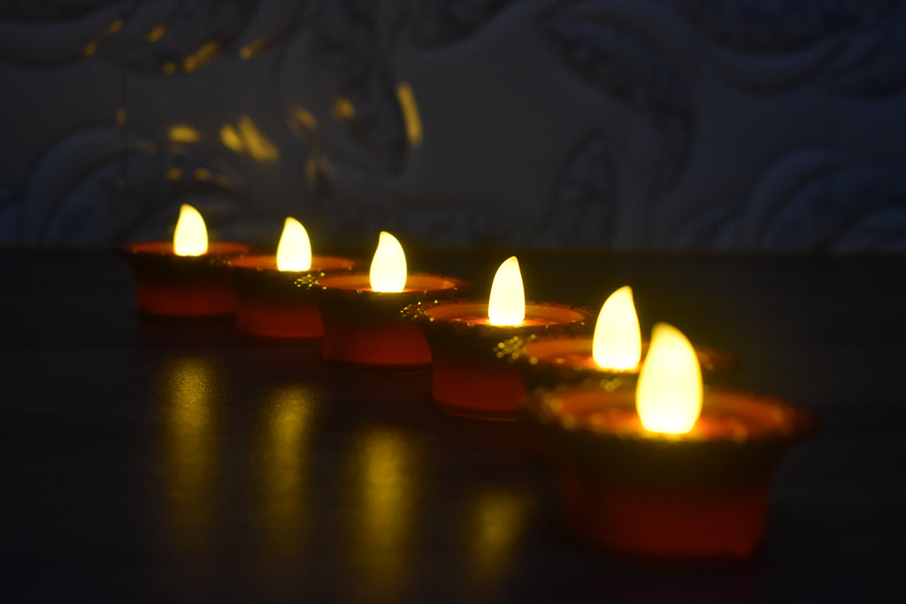 LED Diya Light for Home & Festival Decoration | Flameless Decorative Diya
