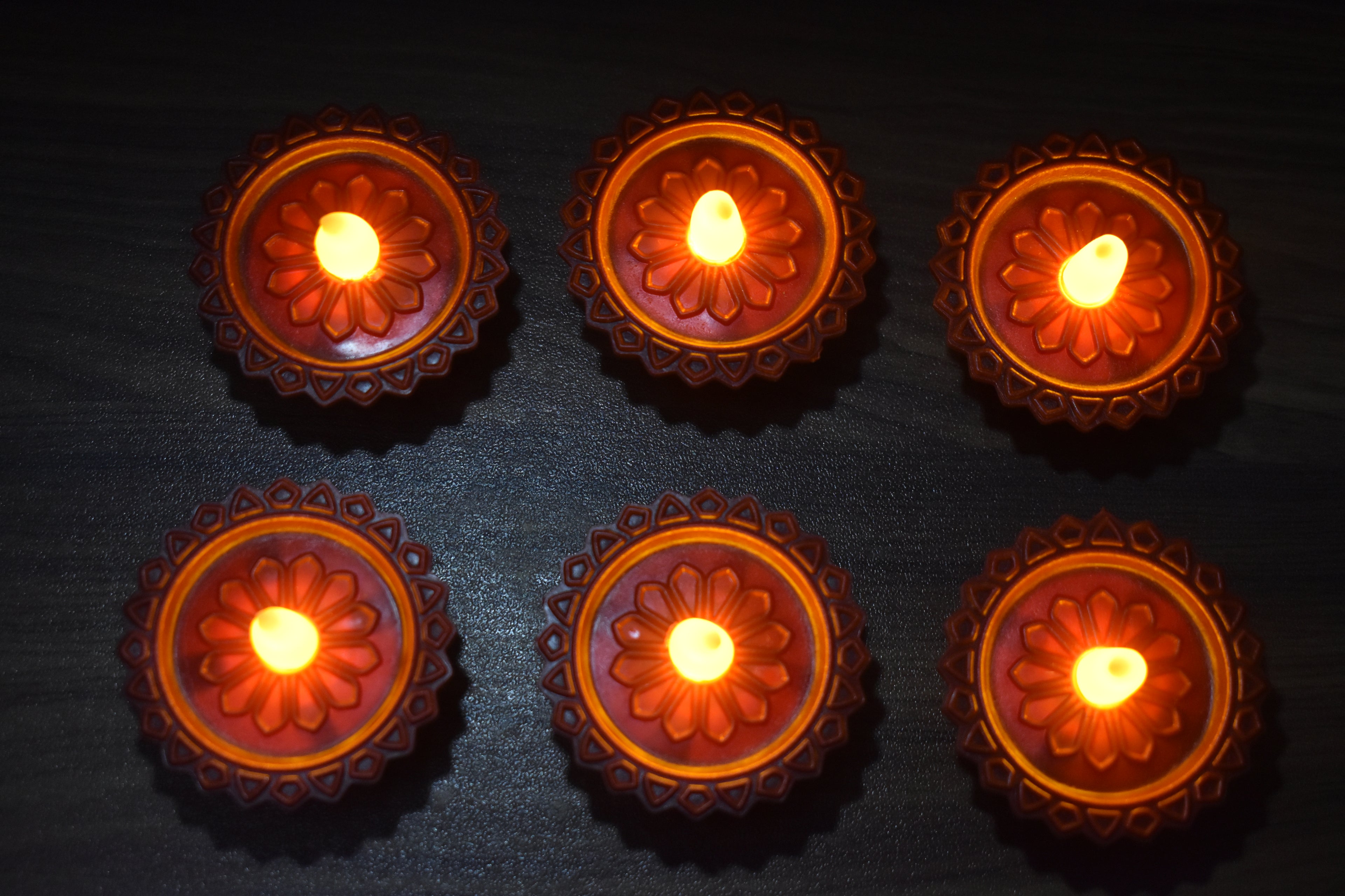 LED Diya Light for Home & Festival Decoration | Flameless Decorative Diya