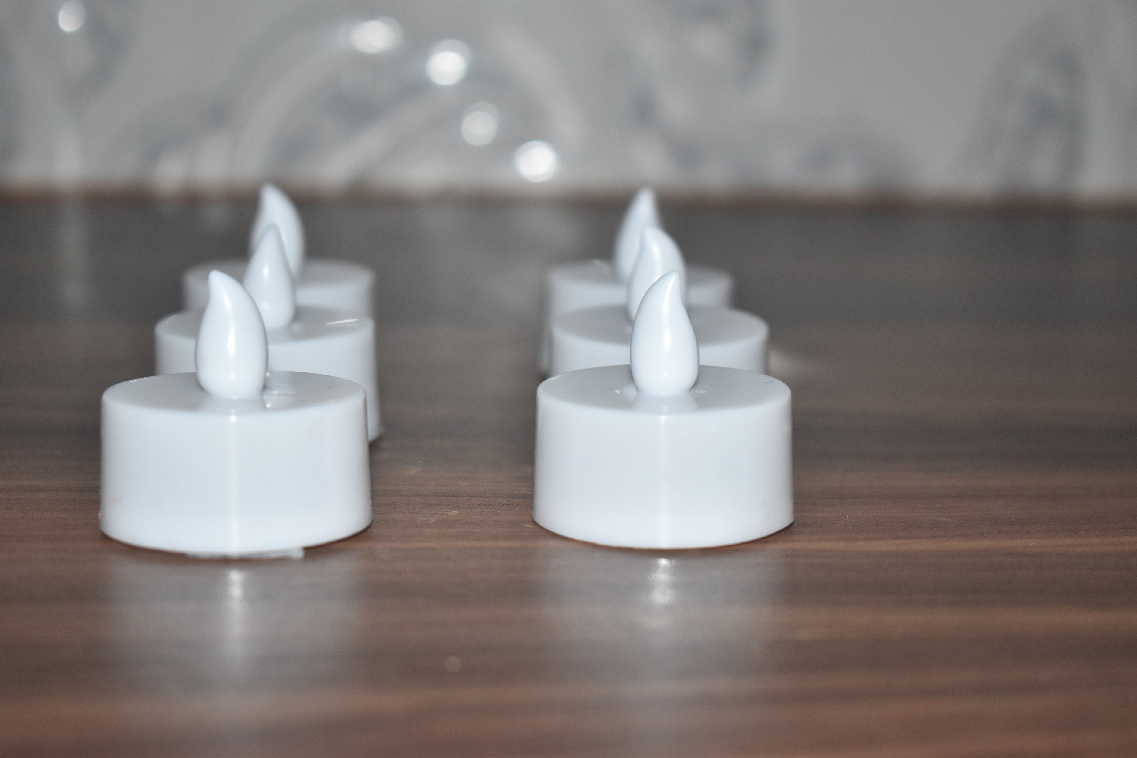 LED Candle Diya Lights – Pack of 6 | Flameless Decorative Diya for Home & Festival Decoration