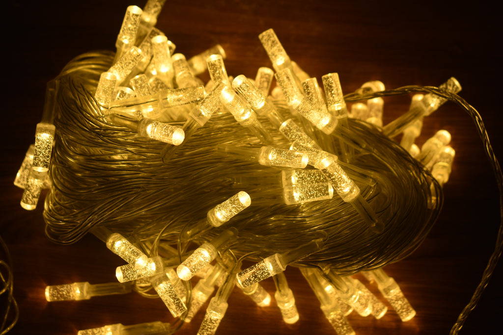 Warm LED String Lights – Waterproof Decorative Fairy Lights for Home, Balcony & Festival Decoration