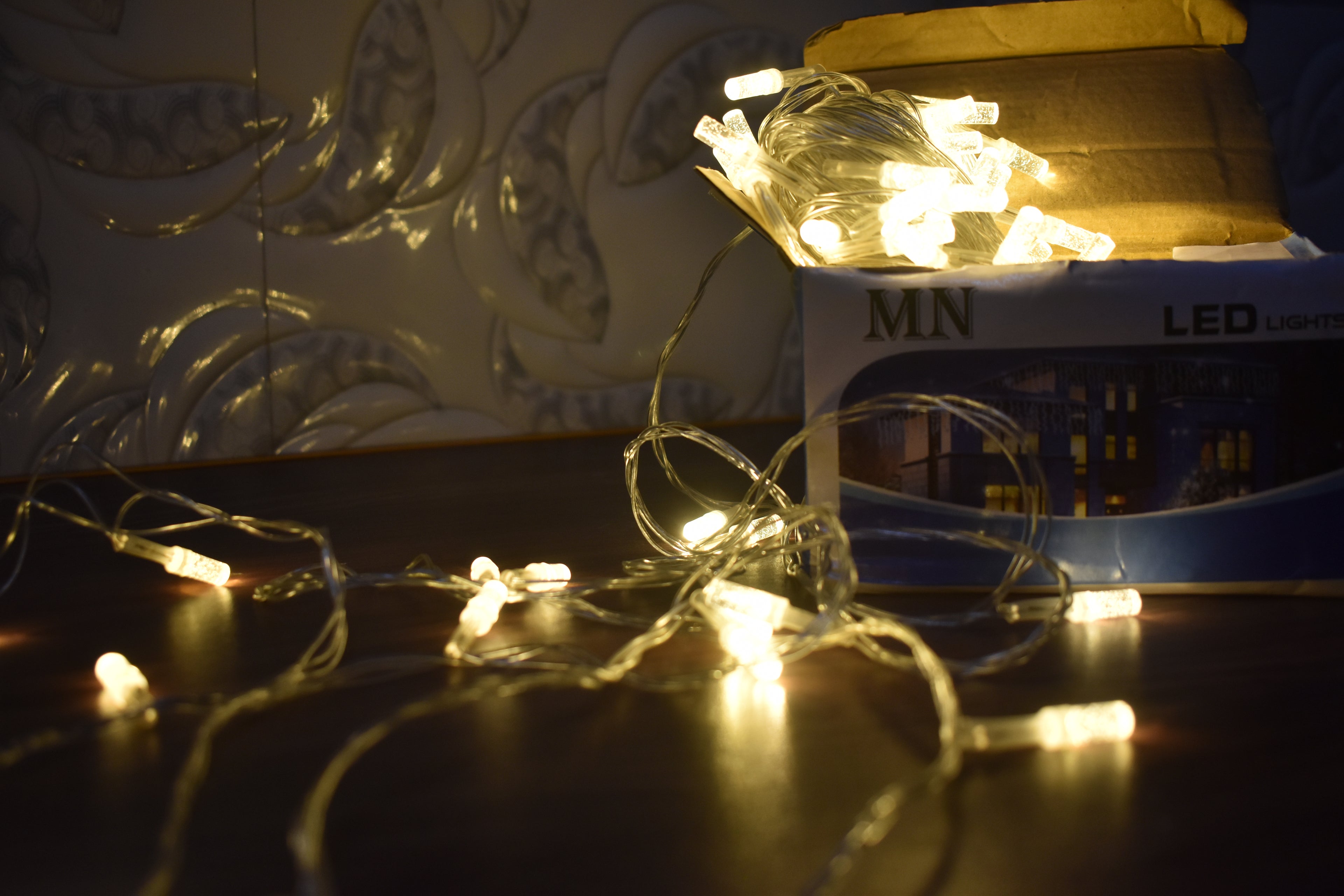 Warm LED String Lights – Waterproof Decorative Fairy Lights for Home, Balcony & Festival Decoration