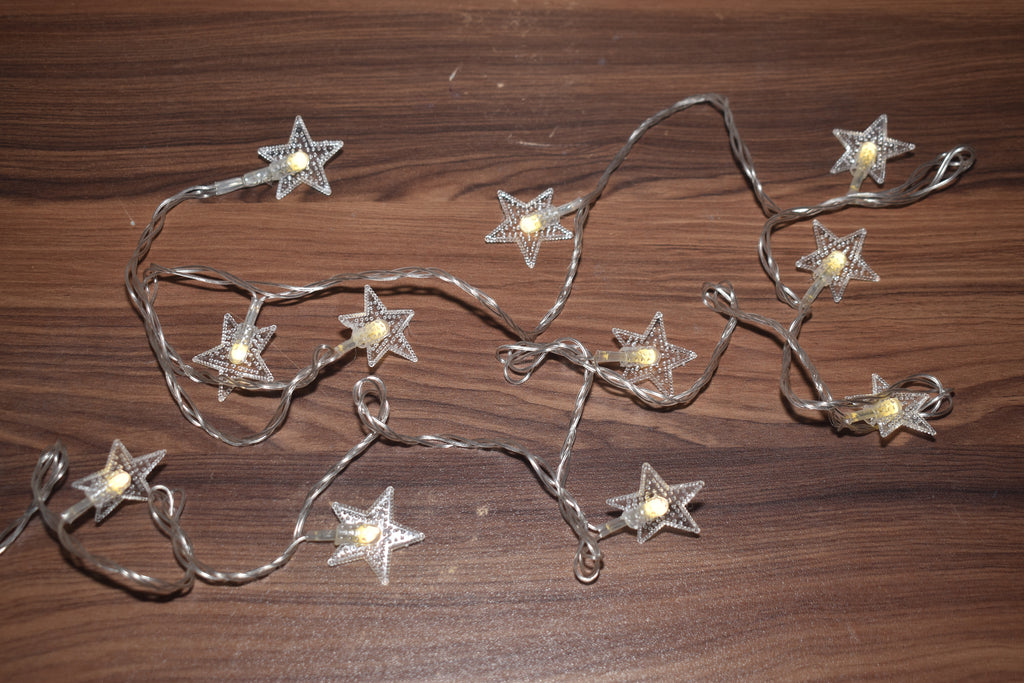 Star LED String Lights – Decorative Fairy Lights for Bedroom, Balcony & Festival Decoration