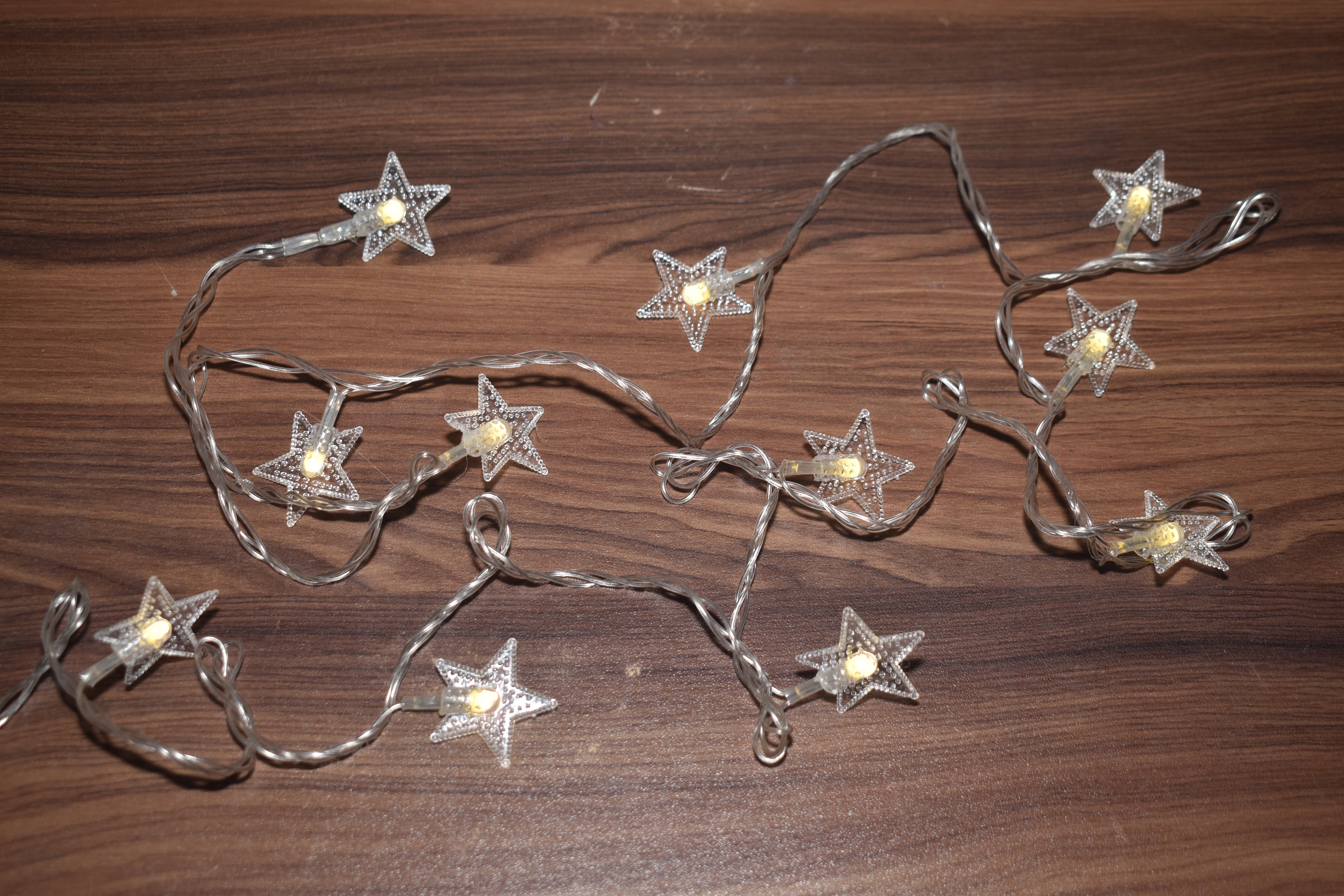 Star LED String Lights – Decorative Fairy Lights for Bedroom, Balcony & Festival Decoration