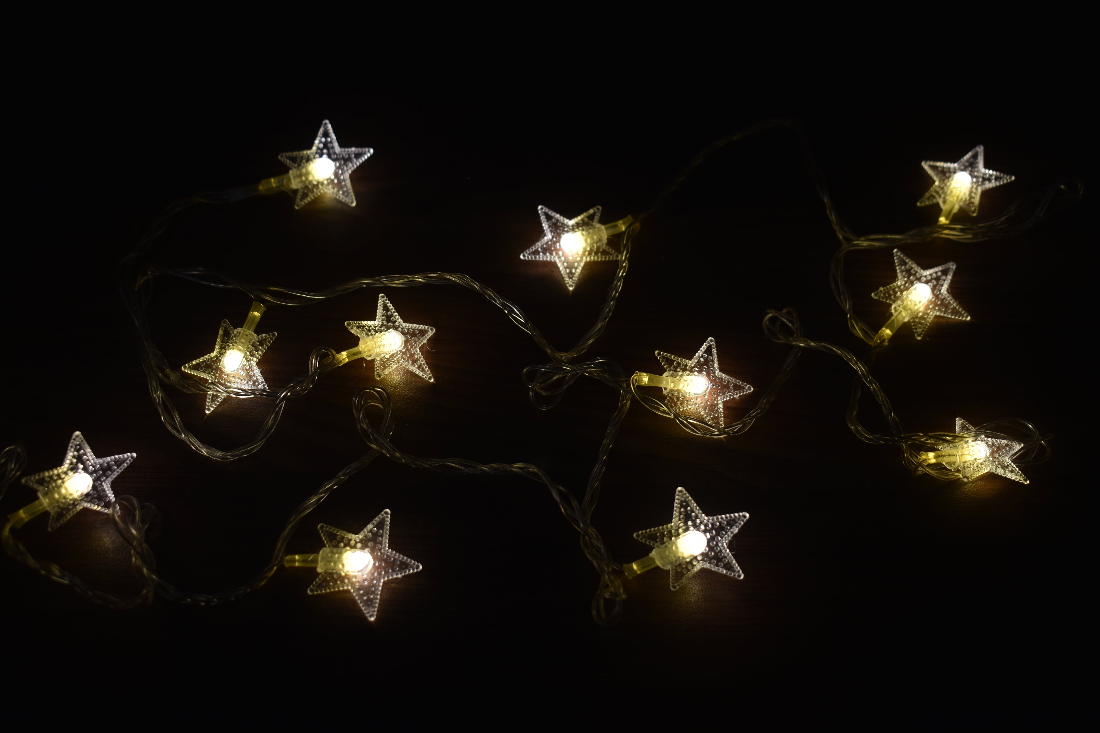 Star LED String Lights – Decorative Fairy Lights for Bedroom, Balcony & Festival Decoration