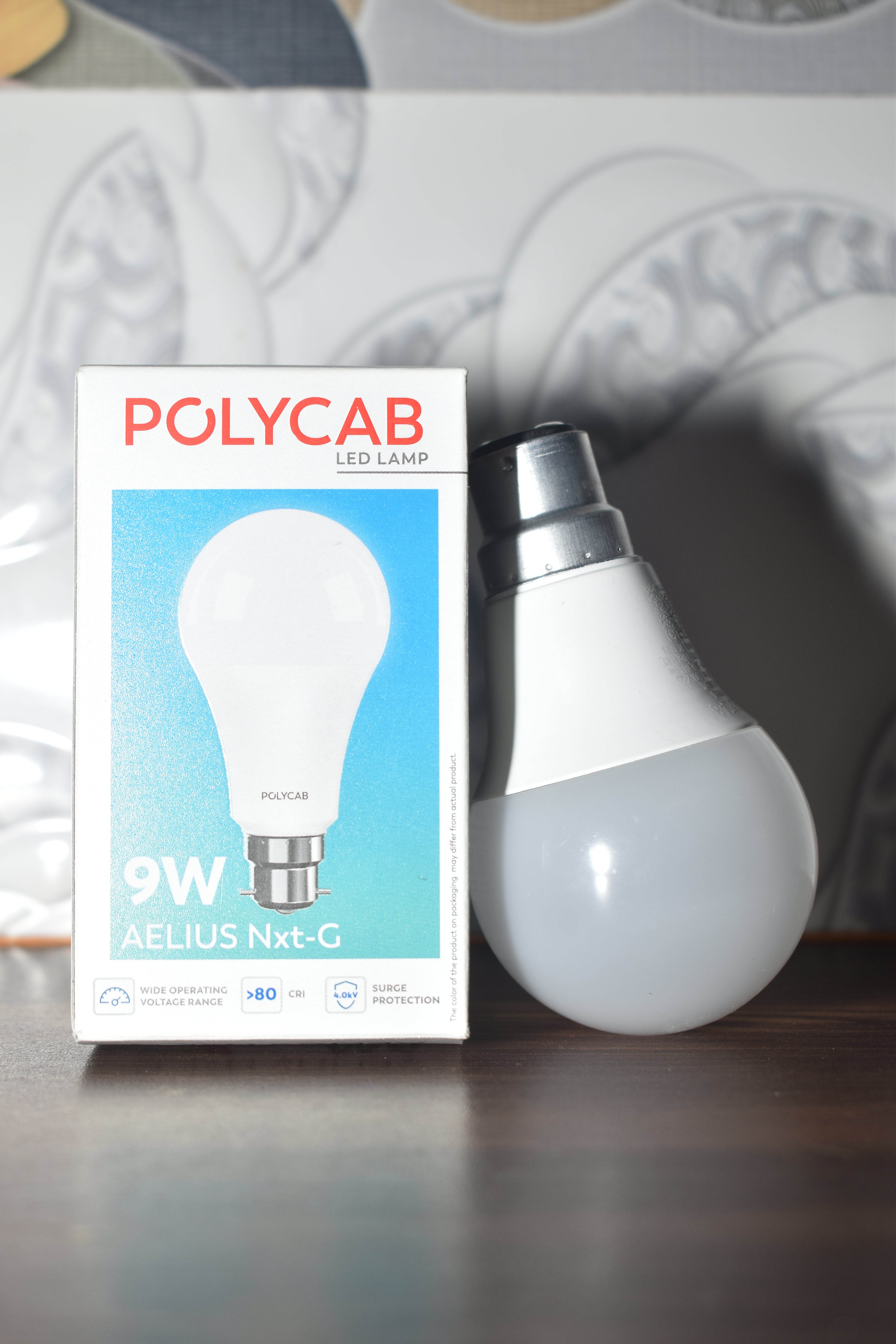 Polycab 9W LED Bulb – Energy Efficient Bright Light for Home & Office