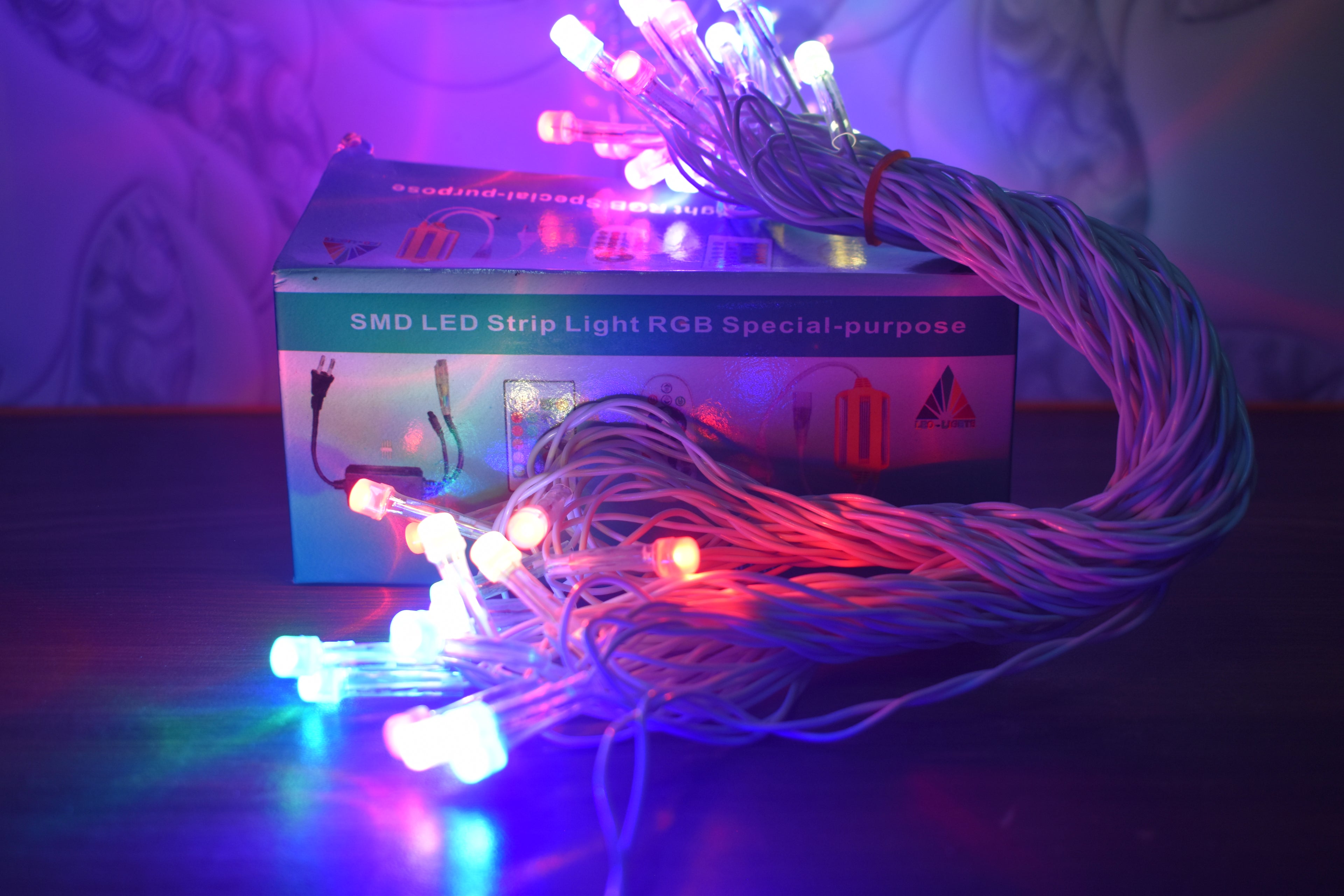 RGB LED String Lights – Multi-Color Decorative Fairy Lights for Home, Festival & Party Decor