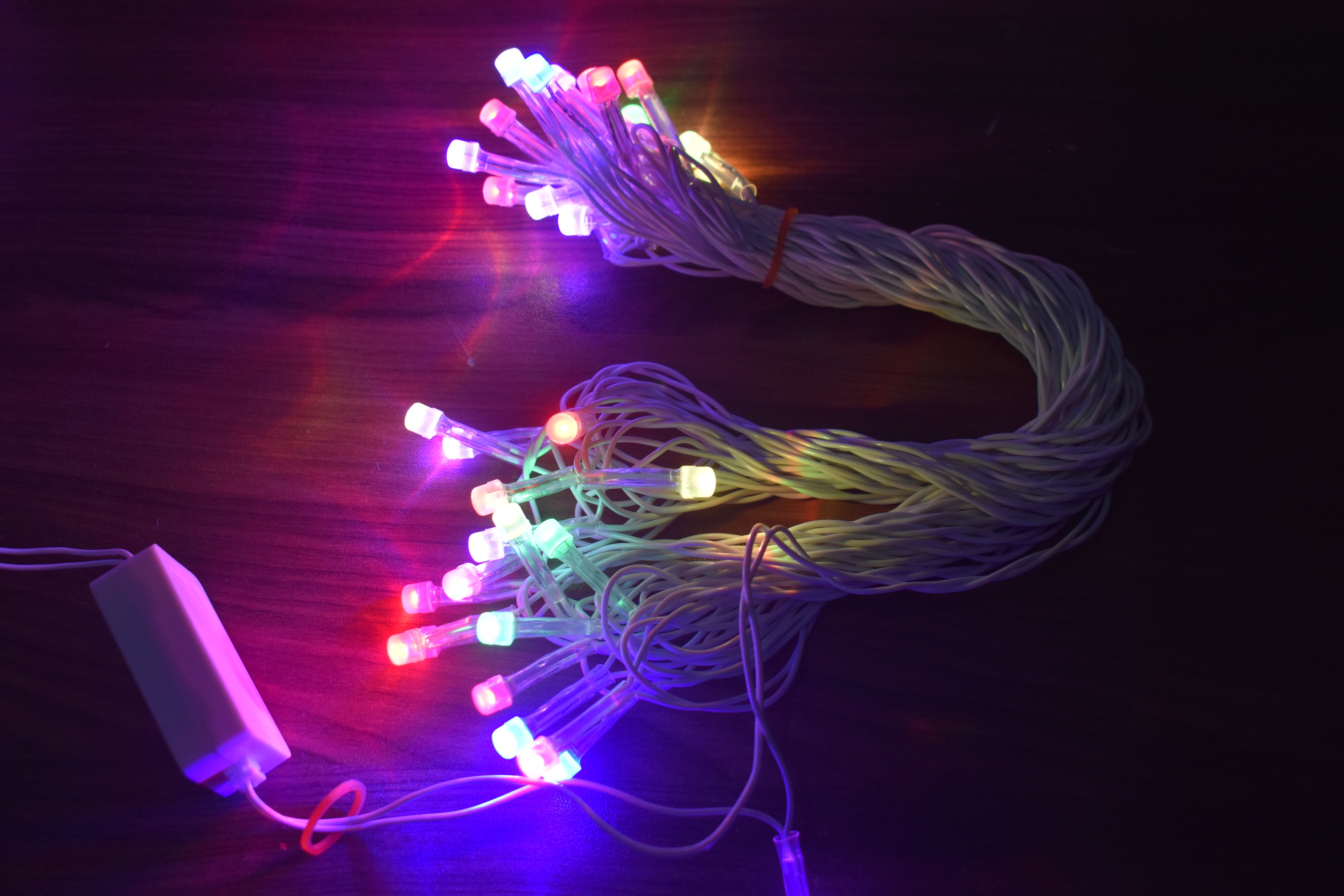 RGB LED String Lights – Multi-Color Decorative Fairy Lights for Home, Festival & Party Decor