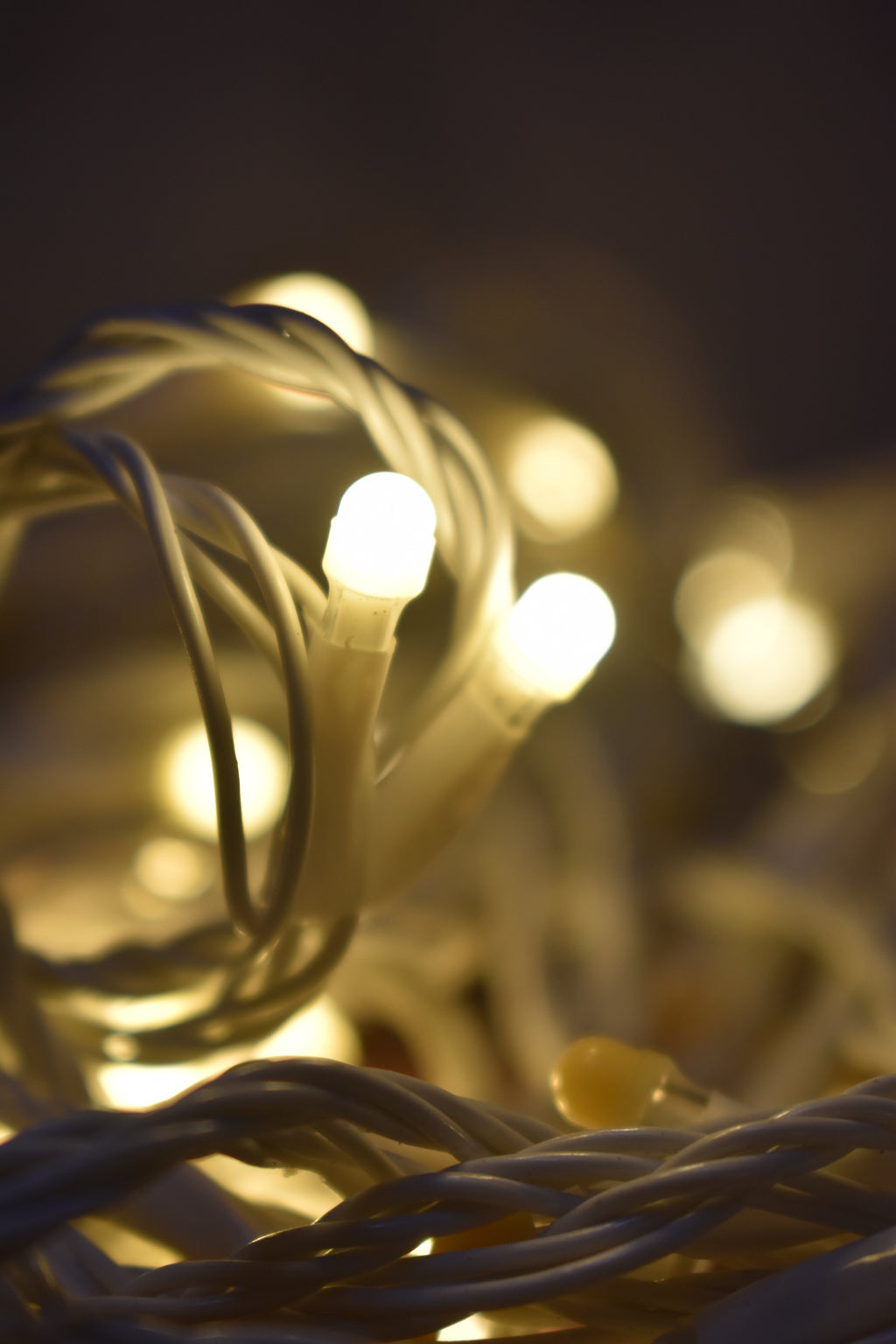 Warm White LED Fairy String Lights – Soft Glow Decorative Lights for Bedroom & Home Decor